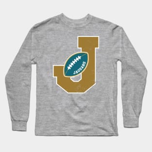 Big Bold Jacksonville Jaguars Monogram Long Sleeve T-Shirt